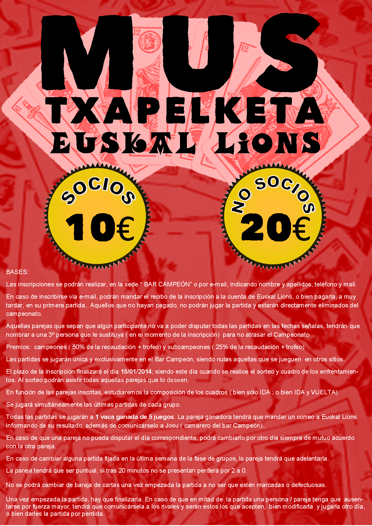 Mus Euskal Lions 14-15